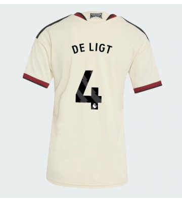 Manchester United Matthijs de Ligt #4 Tredjetrøje Dame 2026-27 Kortærmet Manchester United Matthijs de Ligt #4 Tredjetrøje Dame 2026-27 Kortærmet